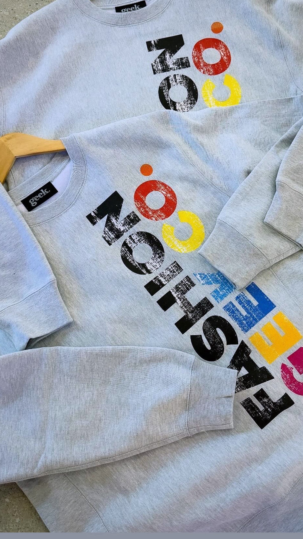 FASHION GEEK CO CREW NECK