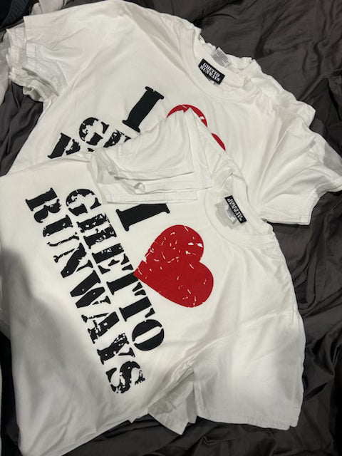 I Love Ghetto Runways Tee
